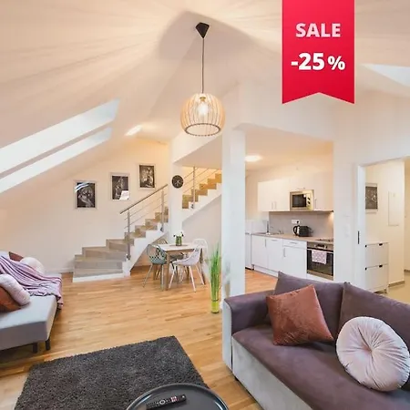 Lägenhet Royal Loft 110m2 Prag
